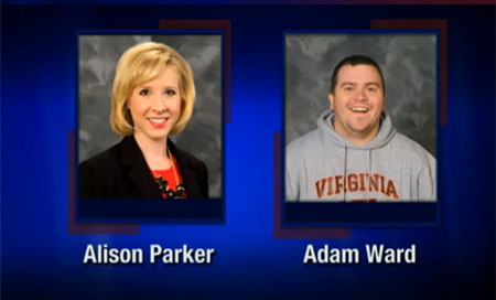 los periodistas asesinados del canal estadounidese WDBJ Dos periodistas fueron asesinados durante una emisión en vivo en Virginia